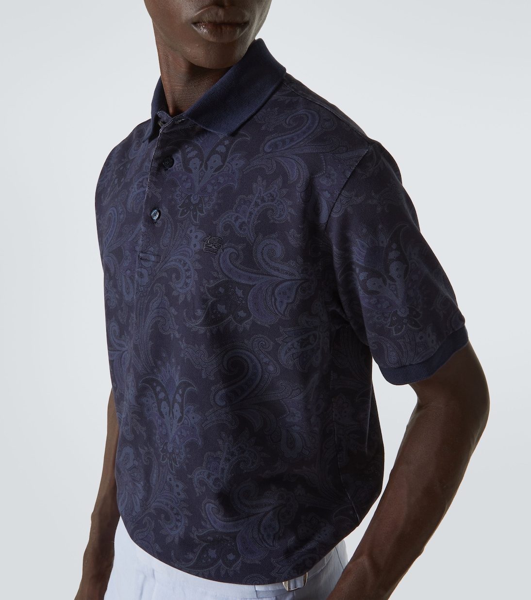 Polo en coton à motif cachemire | Etro