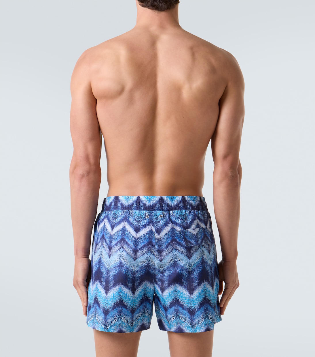 Zigzag printed swim trunks | Missoni