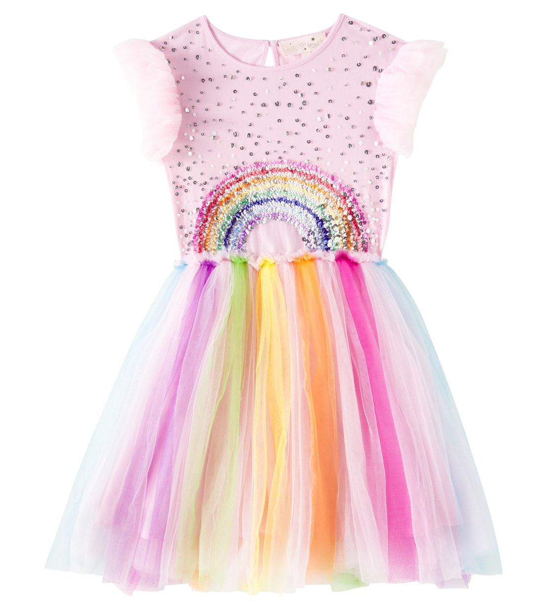 Abito Rainbow Dream in tulle con volant | Tutu Du Monde