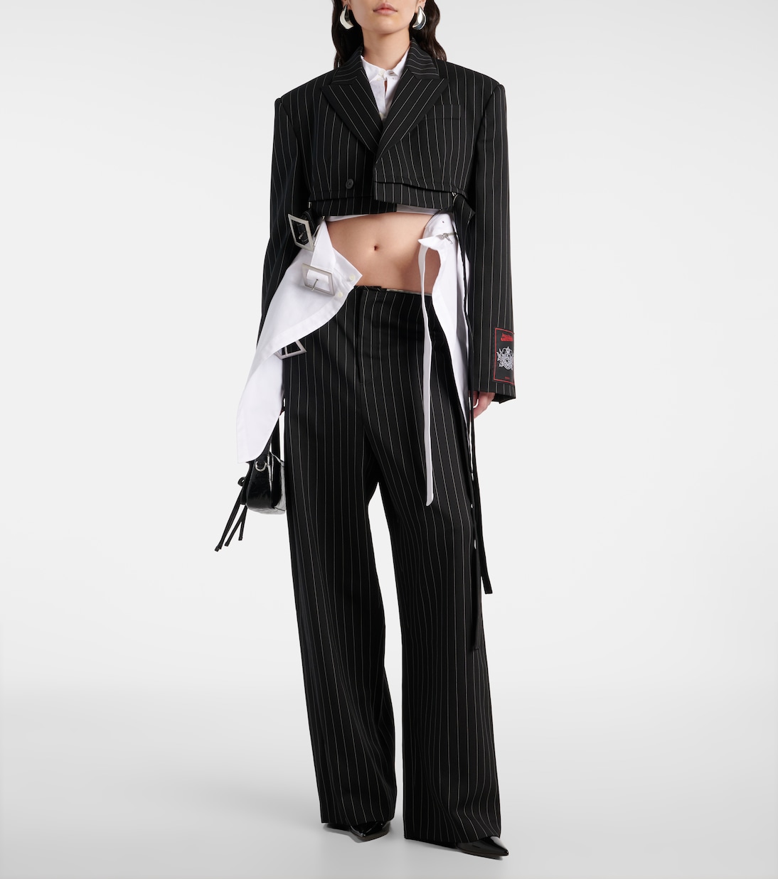 Pantalon ample en laine vierge | Jean Paul Gaultier