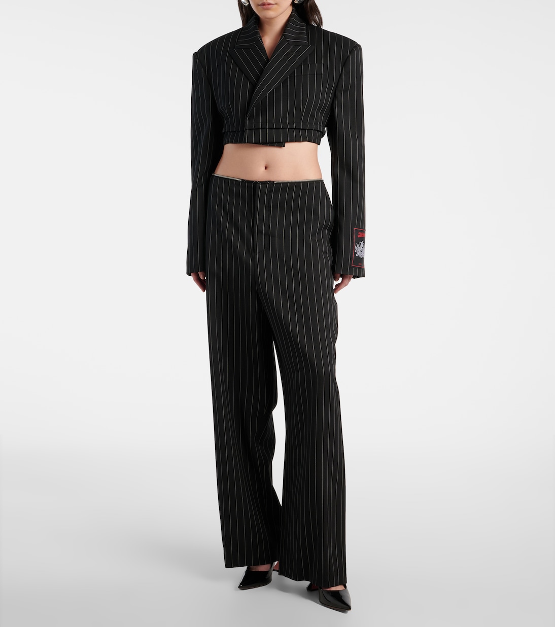 Pantalon ample en laine vierge | Jean Paul Gaultier