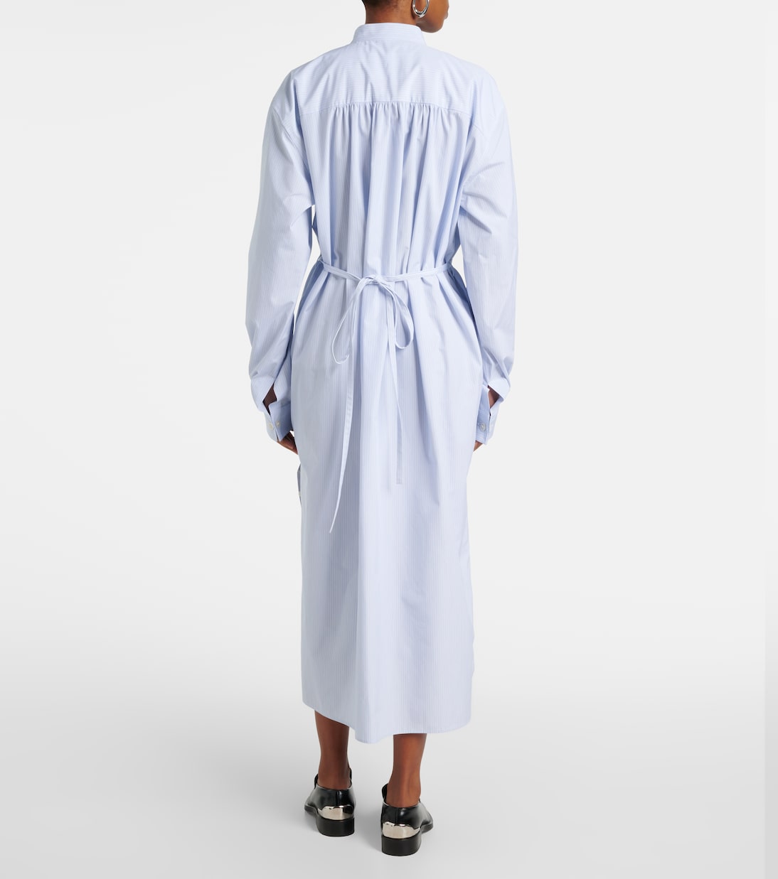 Vestido camisero de algodón | Jil Sander