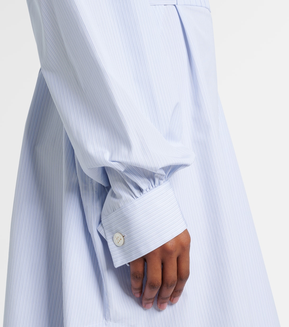 Vestido camisero de algodón | Jil Sander