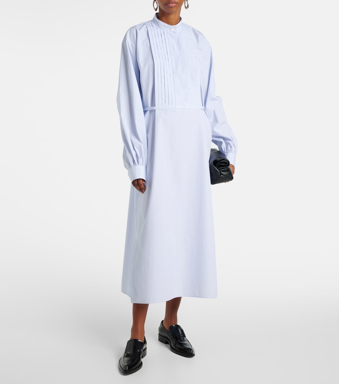 Vestido camisero de algodón | Jil Sander