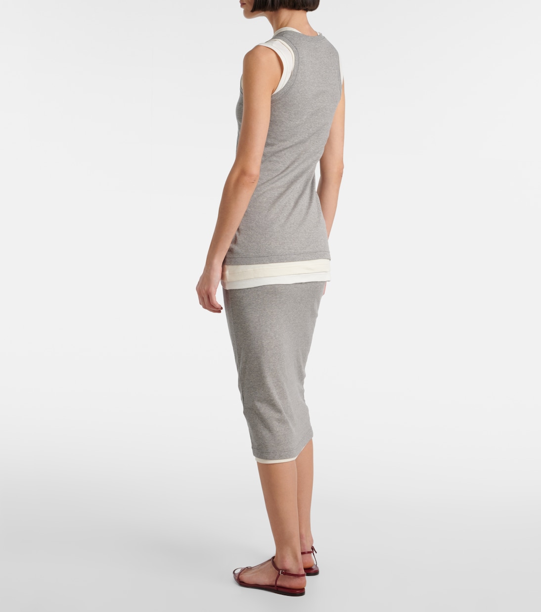 Set di 3 tank top in cotone | Jil Sander