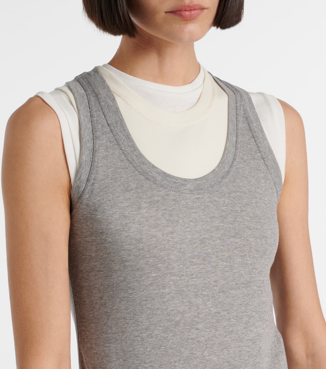 Set di 3 tank top in cotone | Jil Sander