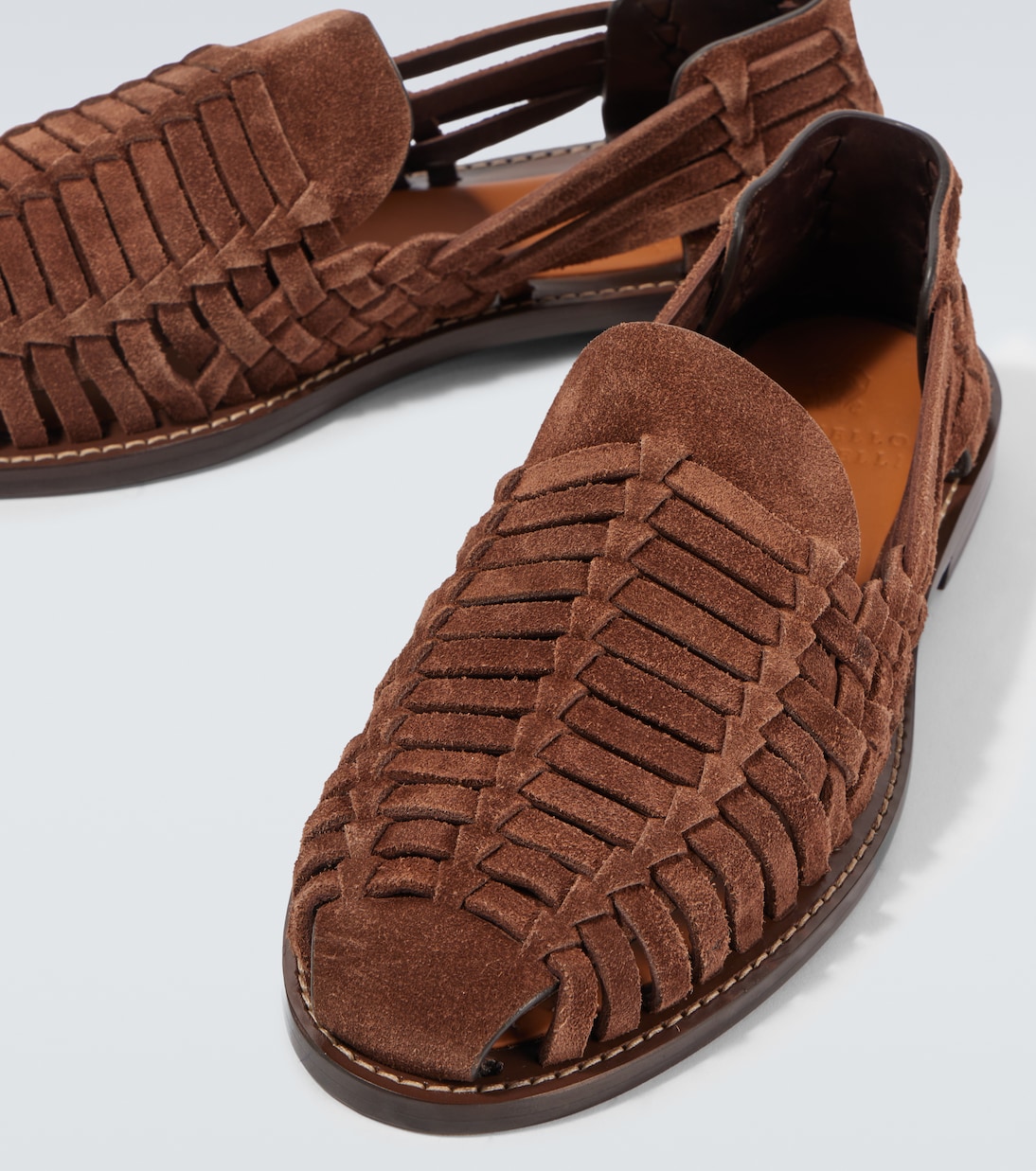 Sandales en daim | Brunello Cucinelli
