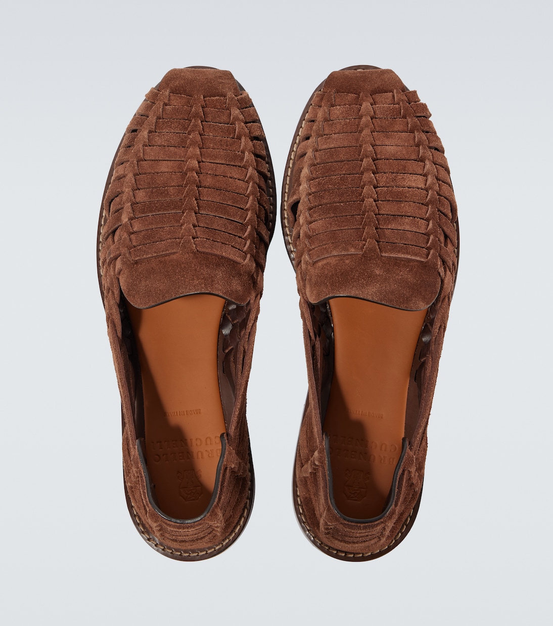 Sandales en daim | Brunello Cucinelli