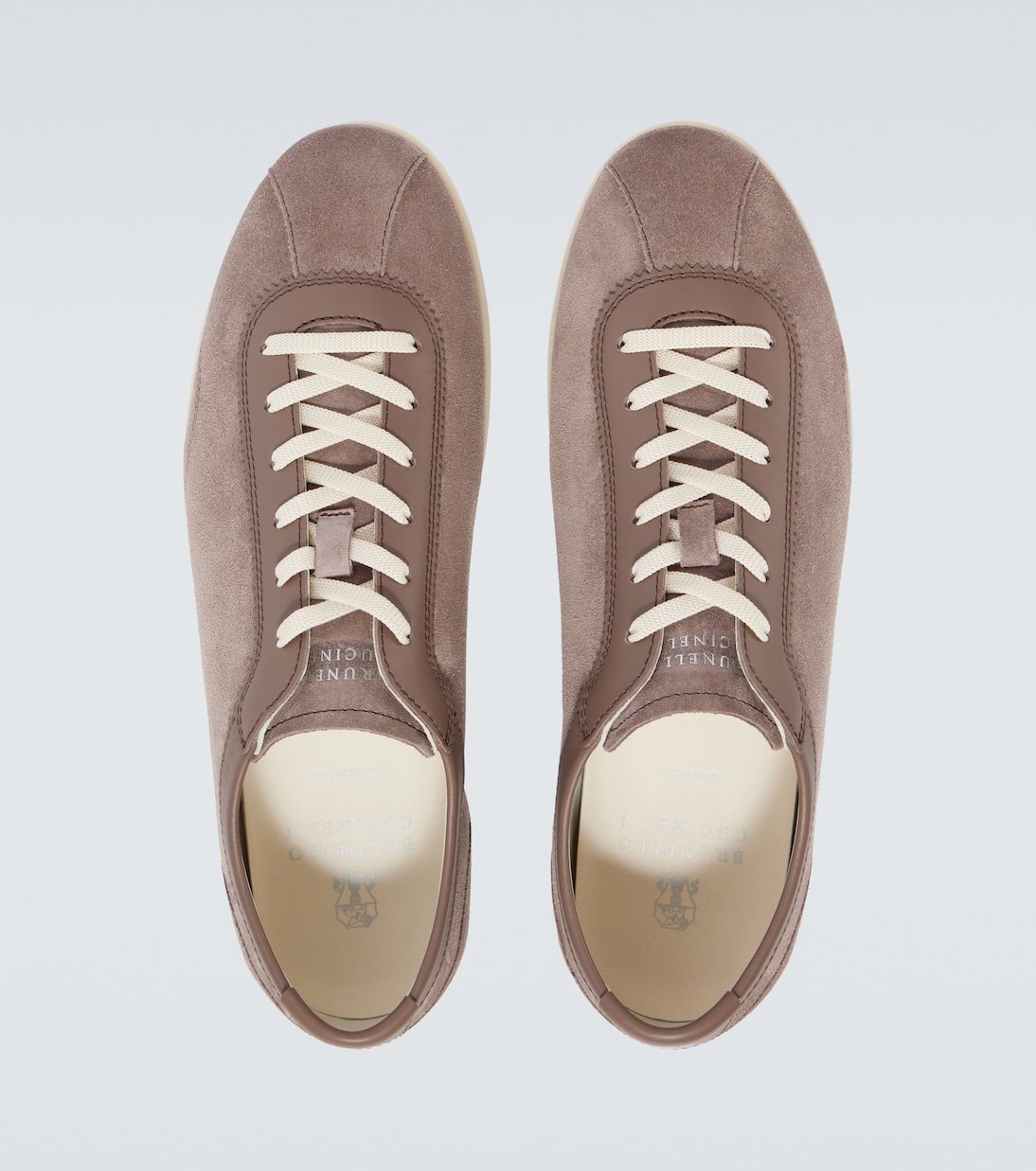 Sneakers in suede | Brunello Cucinelli