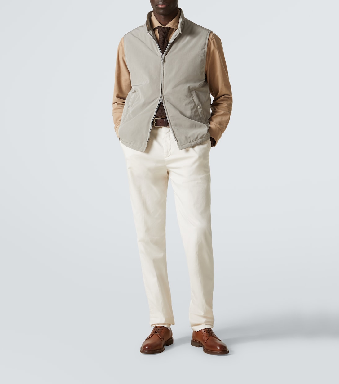 Stringate in pelle | Brunello Cucinelli