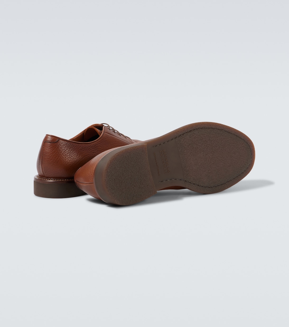 Stringate in pelle | Brunello Cucinelli