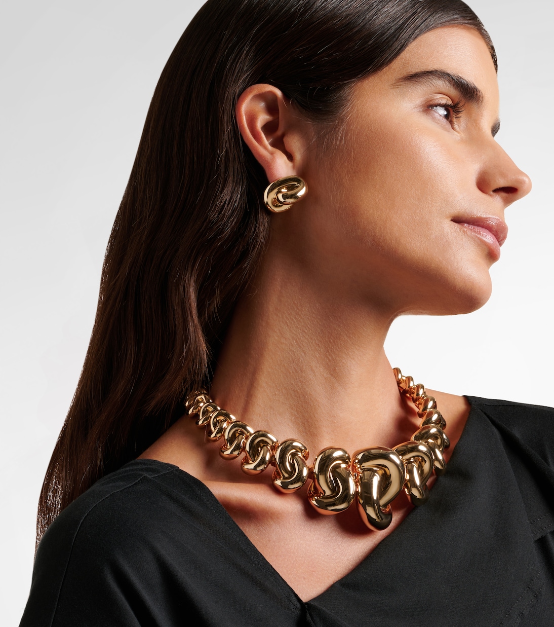 Boucles d'oreilles Small Knot en or 10 ct | Jennifer Fisher