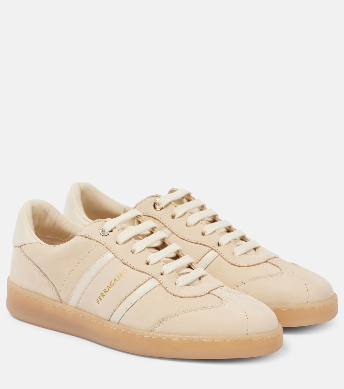 Scarpe da ginnastica in pelle Achille 1 di FERRAGAMO per uno stile giovane e moderno