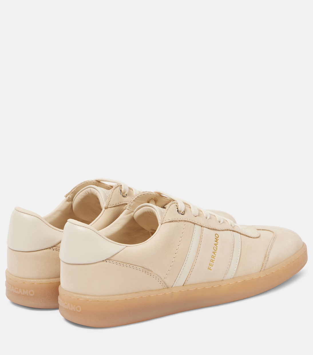 Scarpe da ginnastica in pelle Achille 1 di FERRAGAMO per uno stile giovane e moderno