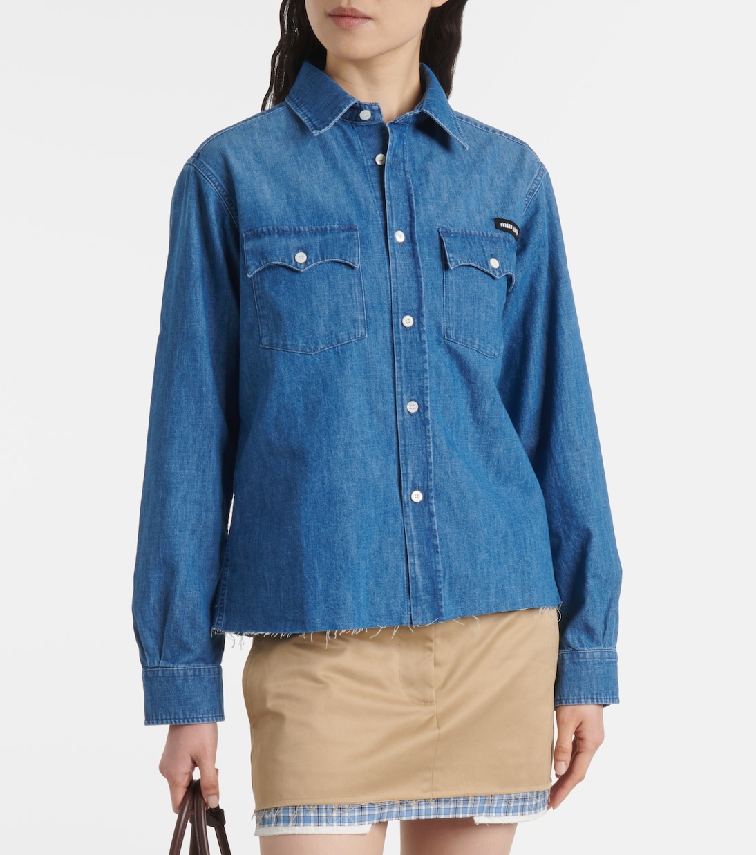 Jeanshemd | Miu Miu