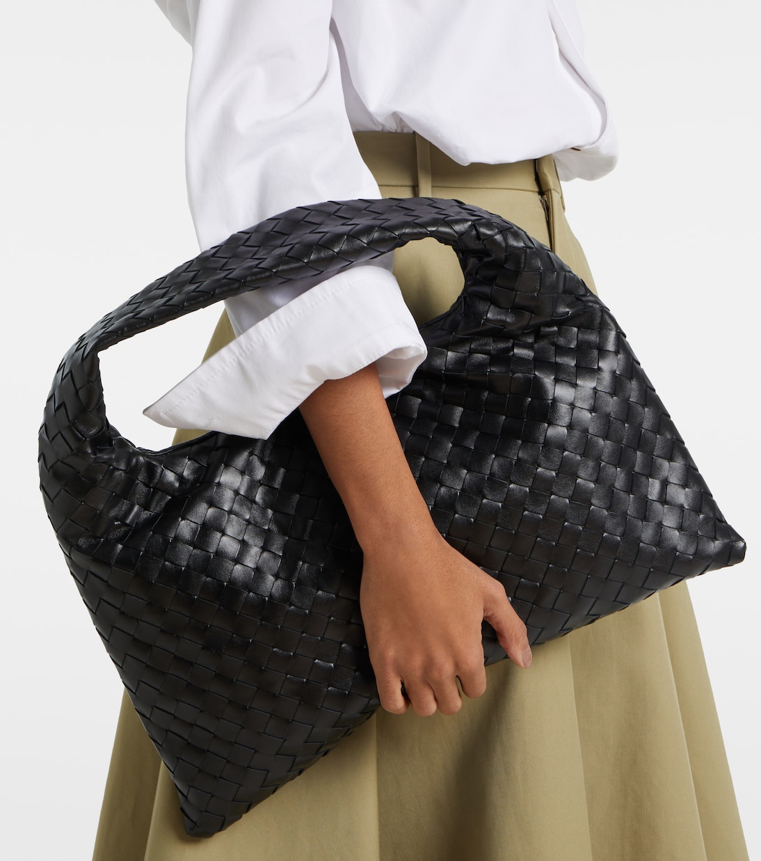 Borsa a spalla Hop in pelle Intrecciato | Bottega Veneta