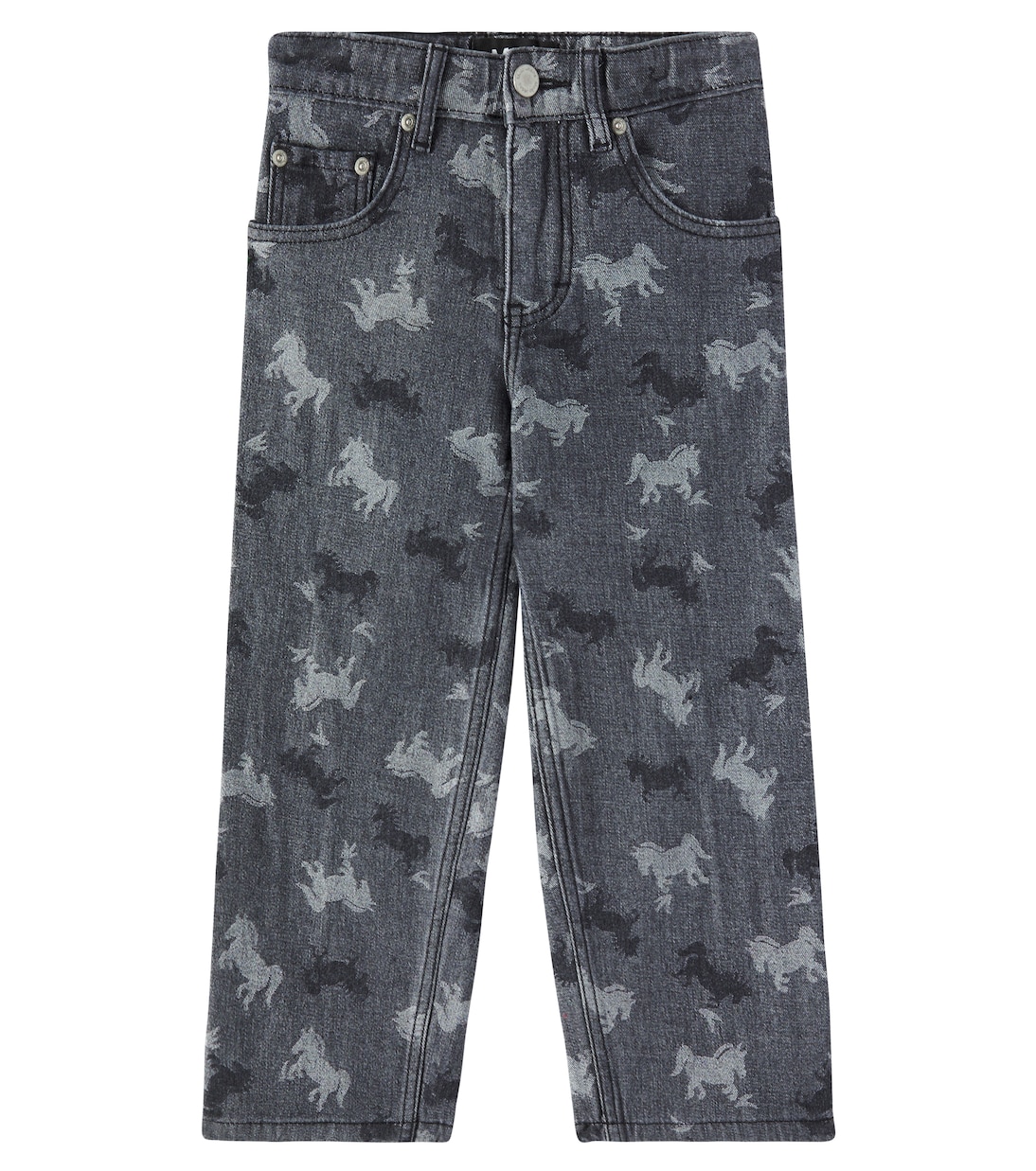 Aiden jacquard straight jeans | Molo