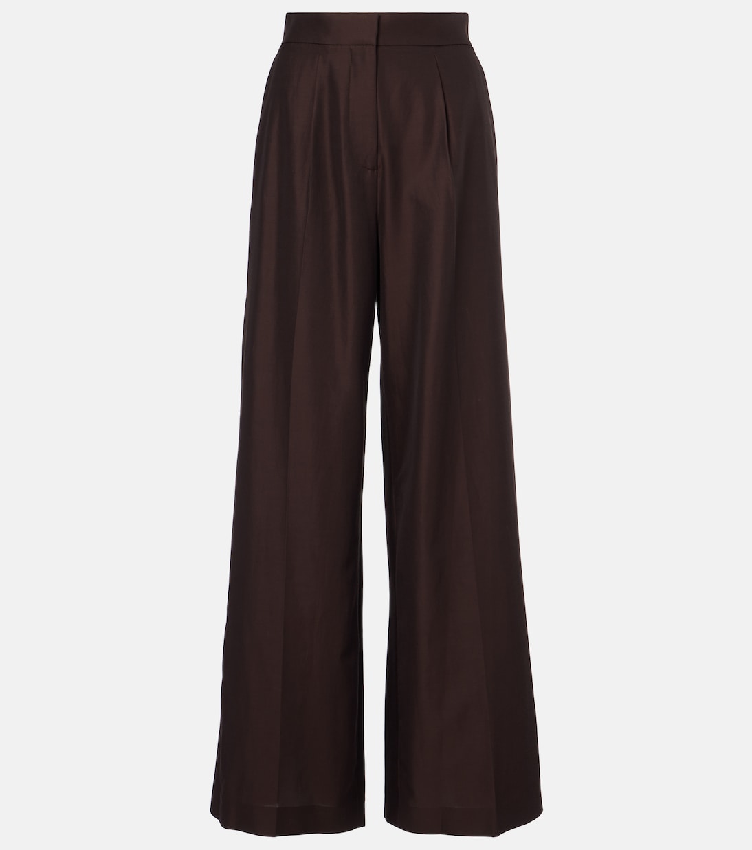 Pantaloni a gamba larga Alanel in seta e cotone | Joseph