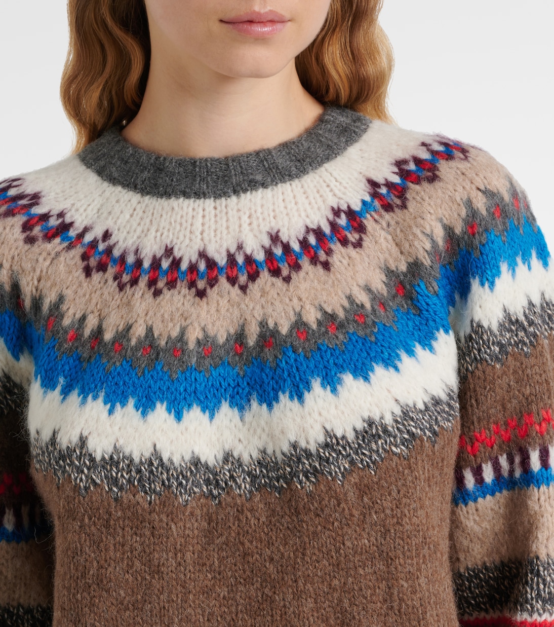 Pull Kella en alpaga mélangé | Velvet