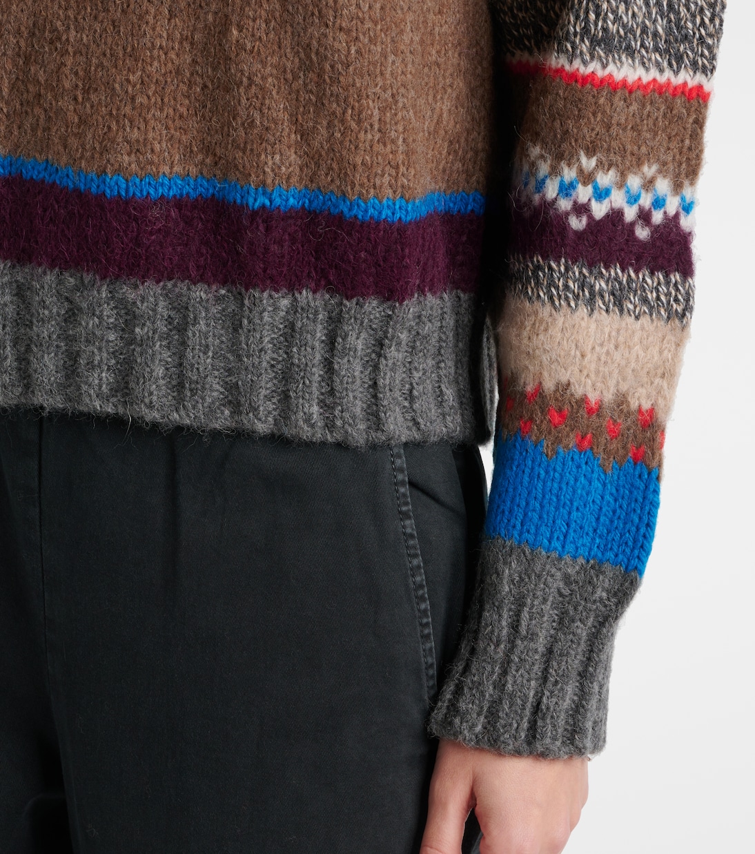 Pull Kella en alpaga mélangé | Velvet