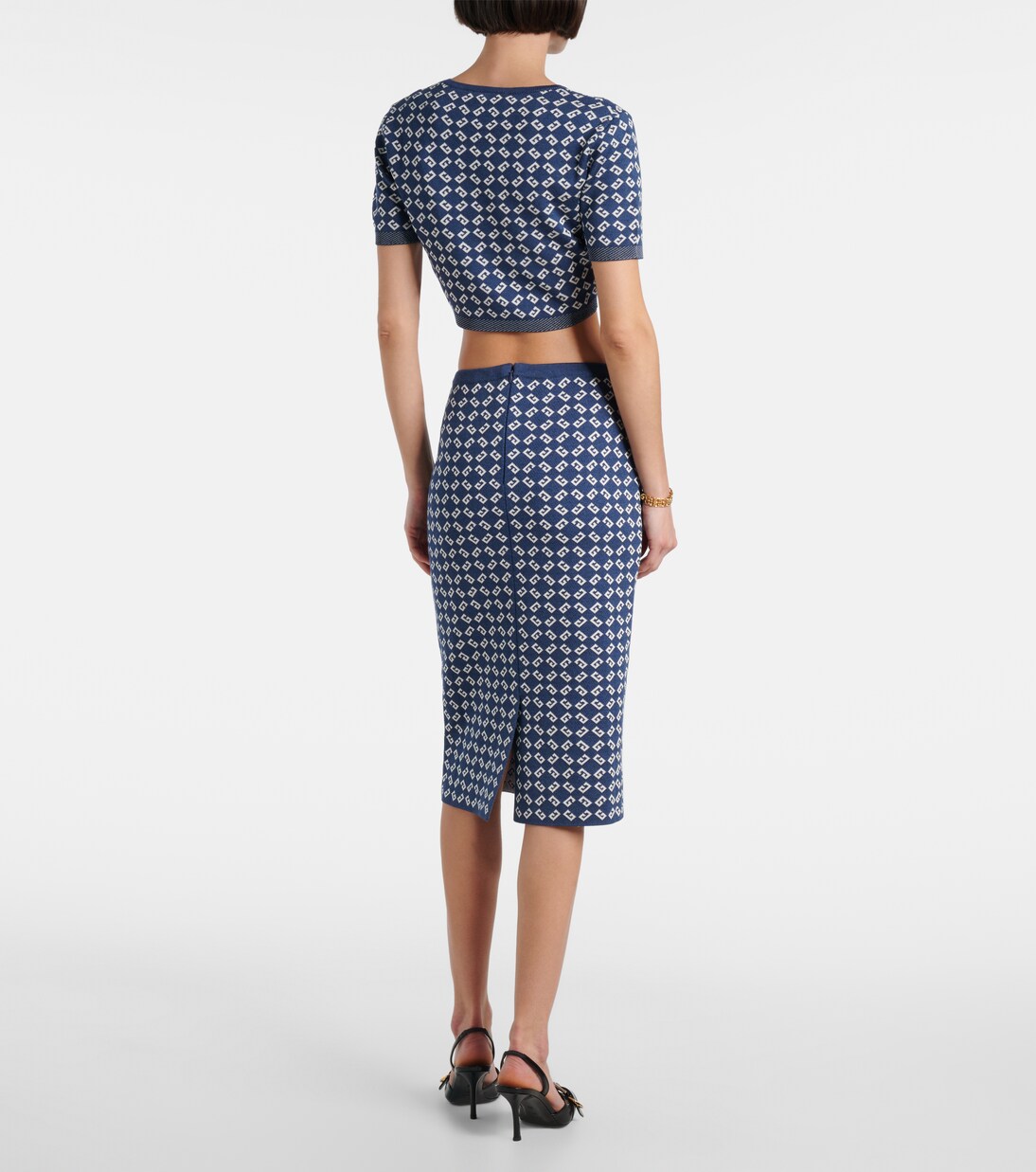 Top cropped Monogram 72 in jacquard | Givenchy