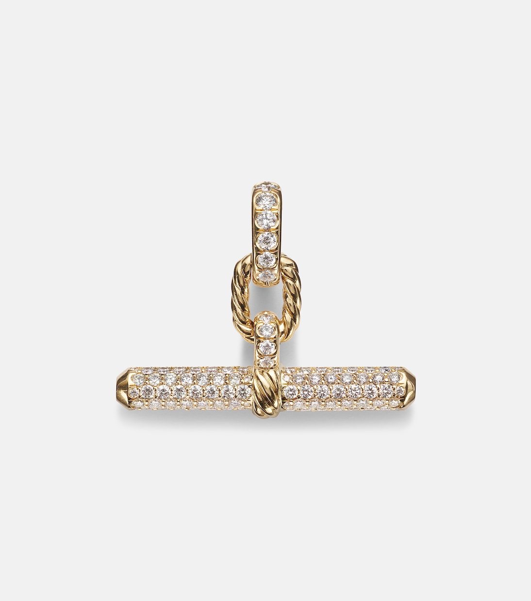 DY Madison® 18kt gold pendant with diamonds | David Yurman