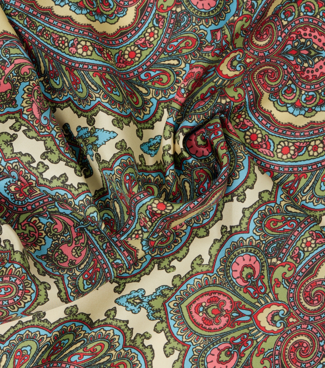 Sciarpa in Seta Twill con Motivo Paisley Valentino per Giovani Stilisti