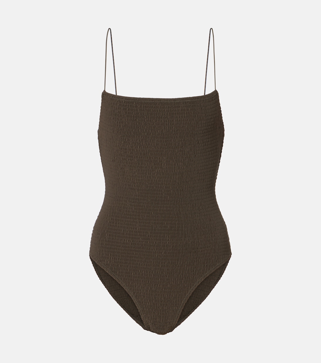 Shirred jersey swimsuit | Toteme