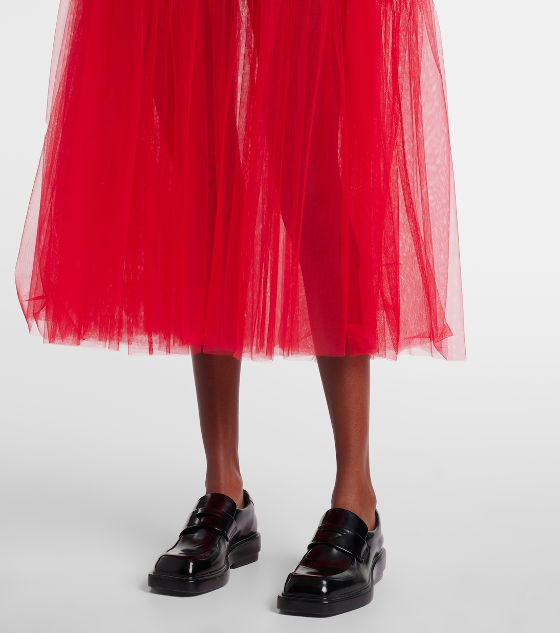 Sheer tulle maxi dress | Noir Kei Ninomiya