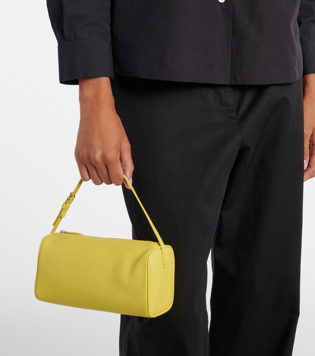 90's Mini leather shoulder bag | The Row