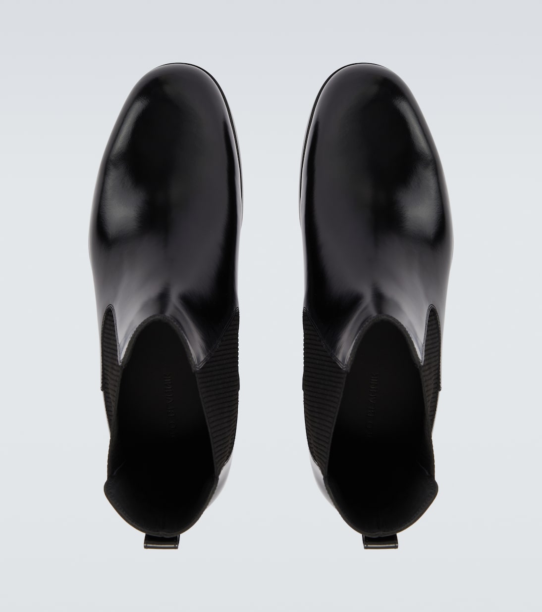 Bottines Chelsea Sempione en cuir | Manolo Blahnik