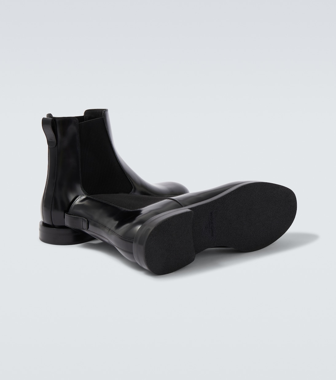 Bottines Chelsea Sempione en cuir | Manolo Blahnik