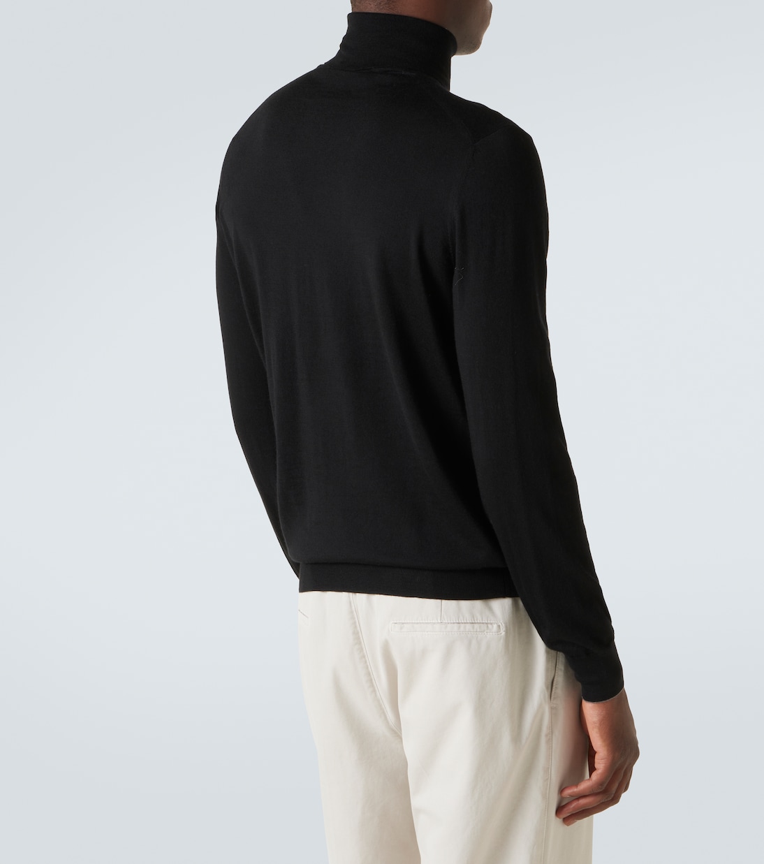 Wool and cashmere turtleneck sweater | Brunello Cucinelli