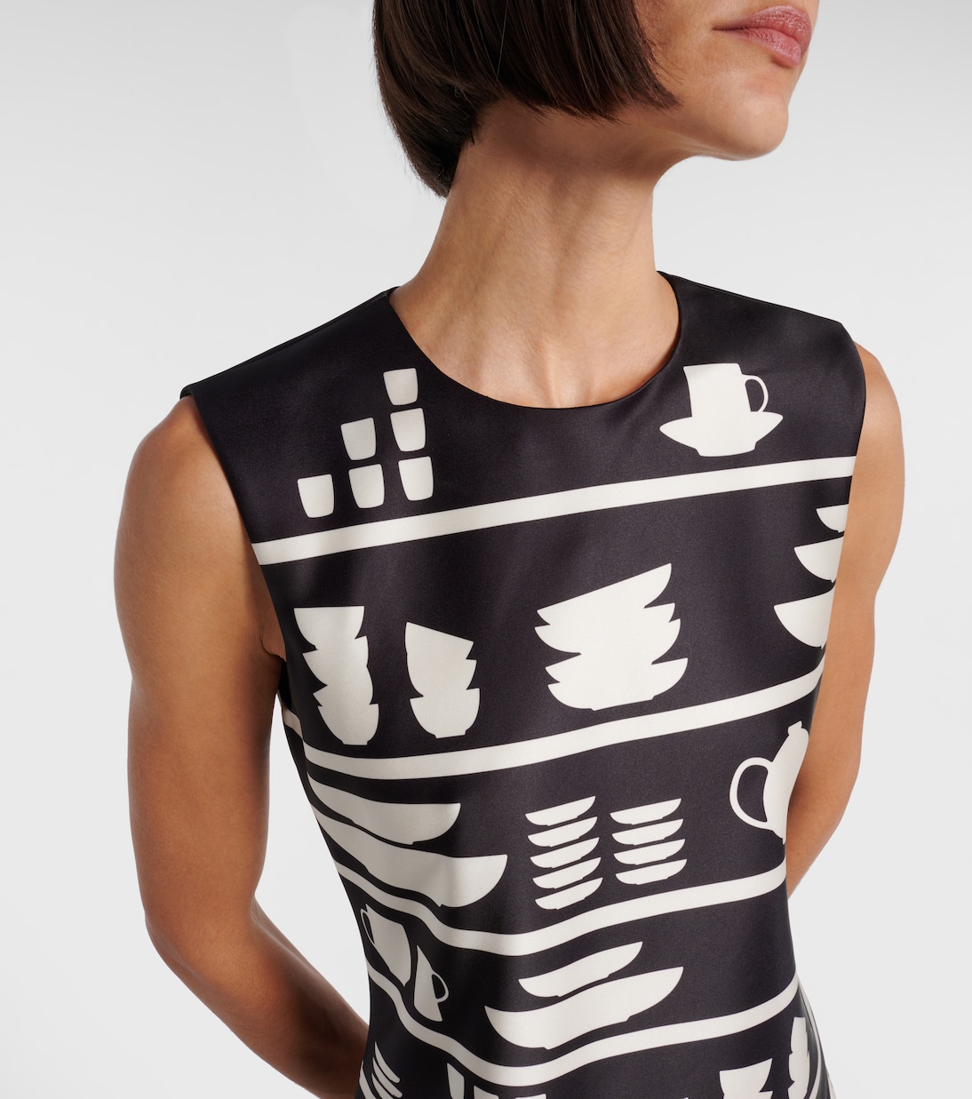 Mini Shift printed minidress | JW Anderson