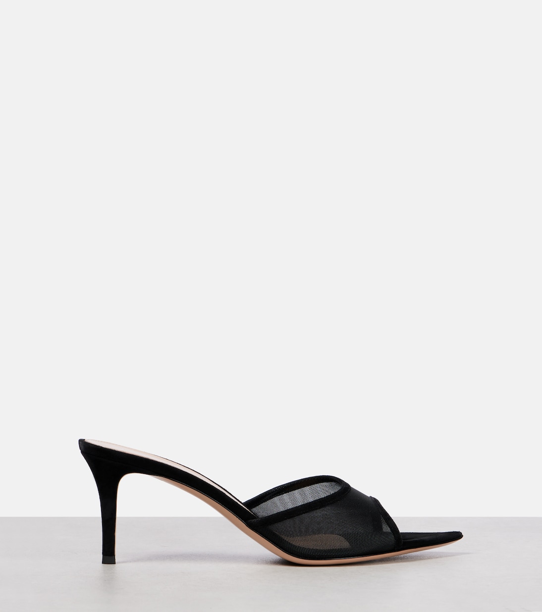 Mules 70 en organza | Gianvito Rossi