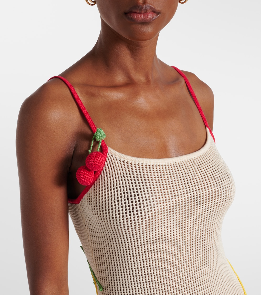 Midikleid Adeline aus Häkelstrick | Staud