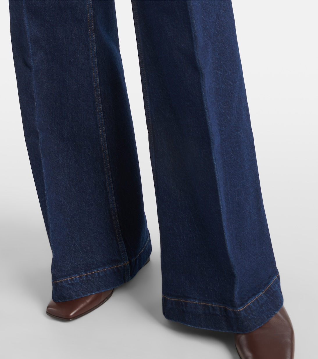 High-rise wide-leg jeans | Polo Ralph Lauren