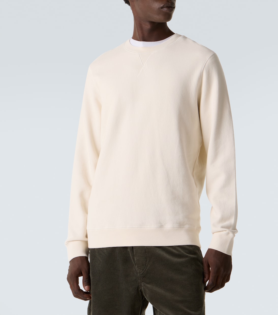 Cotton sweatshirt  | Sunspel