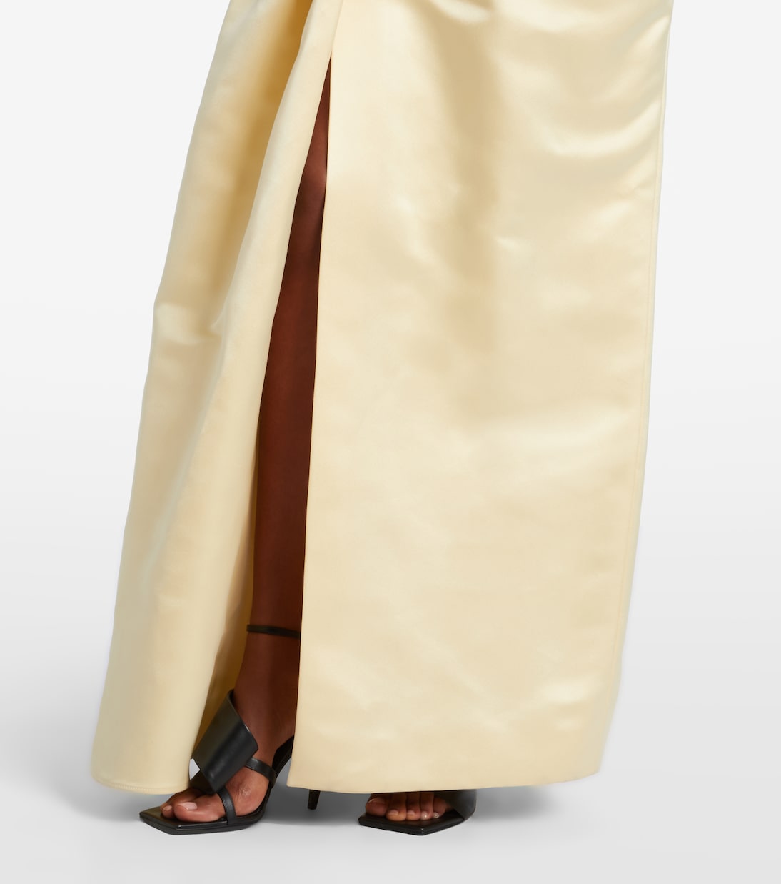 Draped silk satin gown | Givenchy