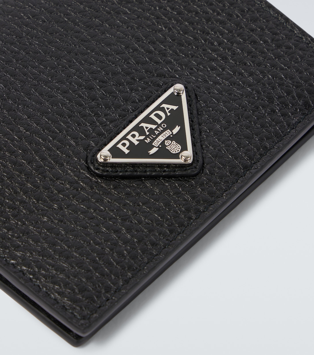 Portafoglio in pelle con logo | Prada