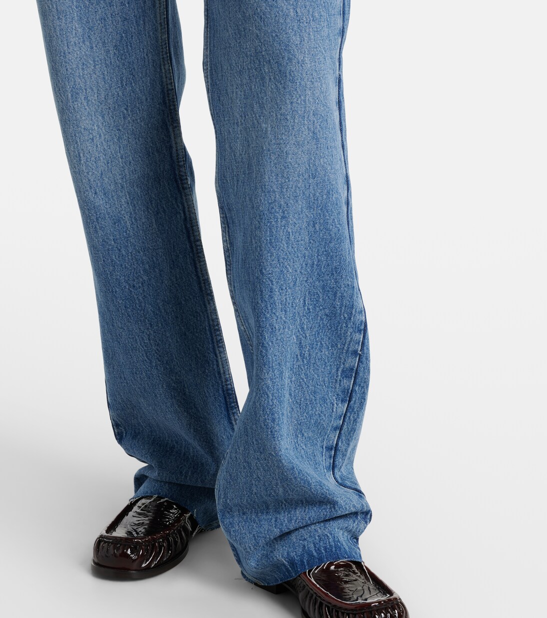 Jeans flared Dalston de tiro medio | The Frankie Shop
