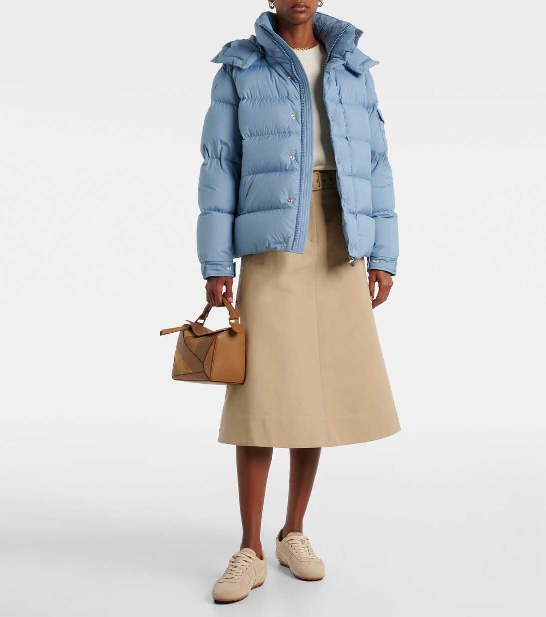  Maya 70 جاكيت محشوة بريش الإوز  | Moncler