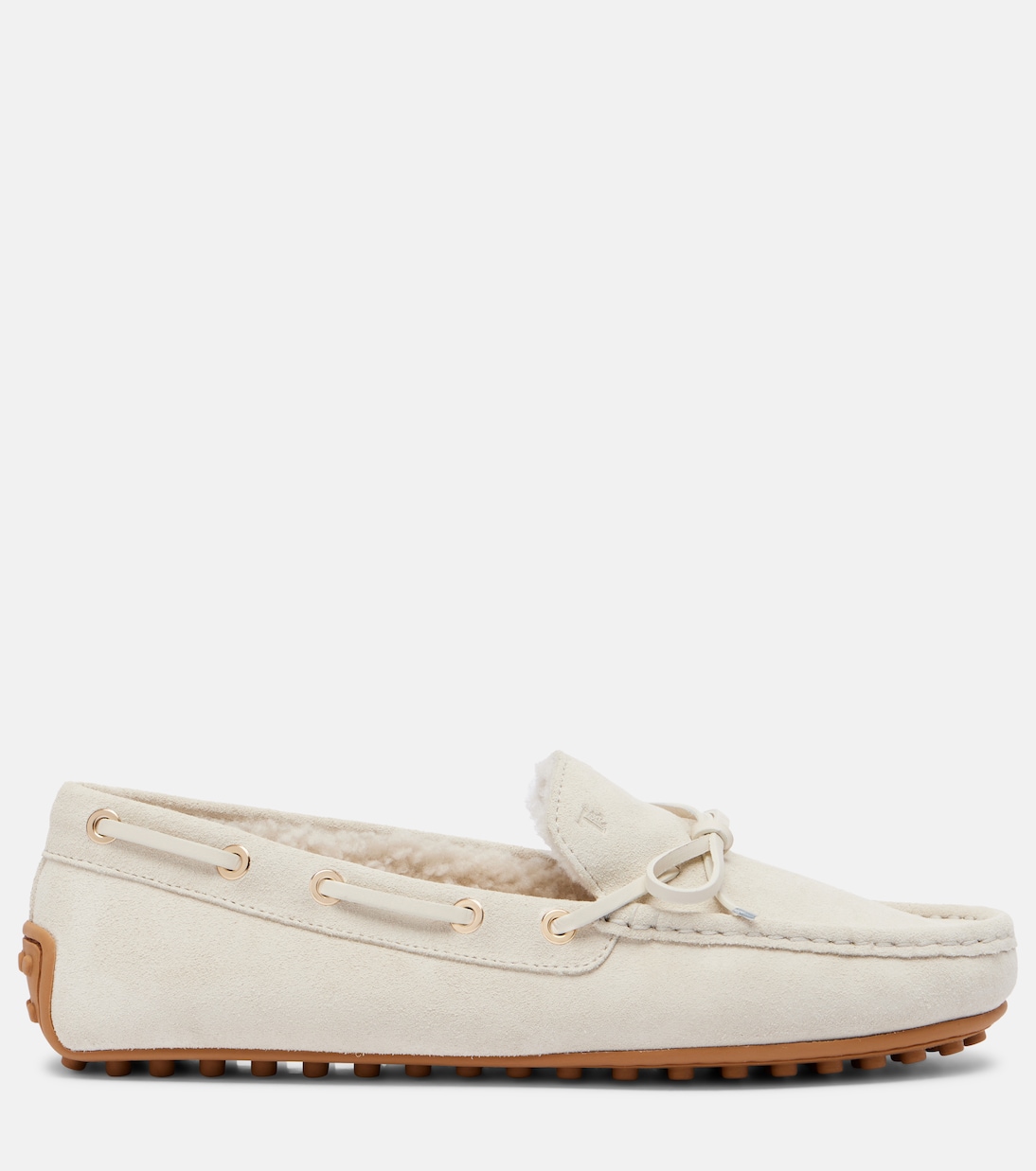 Mocassins Gommino en daim et shearling | Tod's
