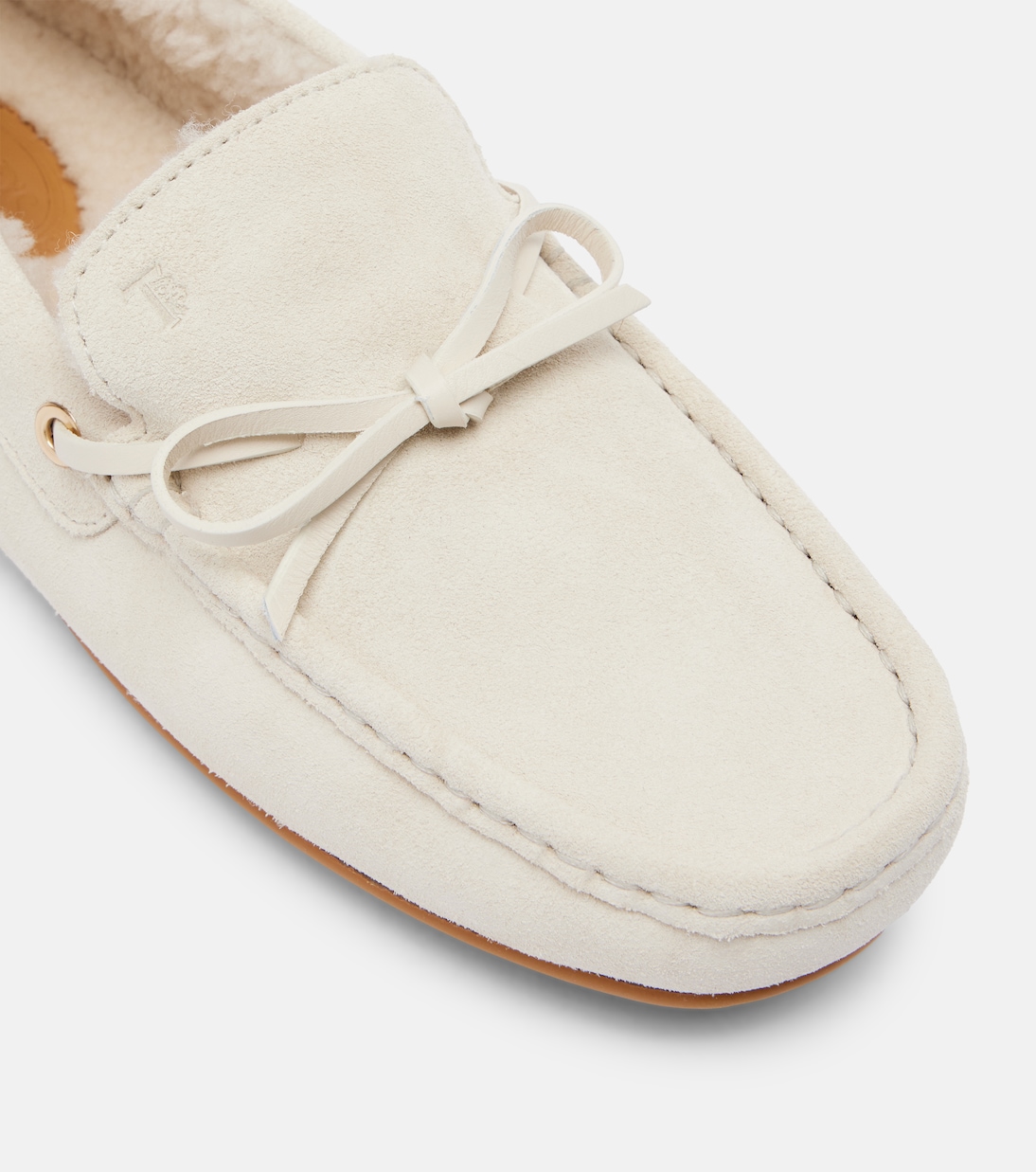 Mocassins Gommino en daim et shearling | Tod's
