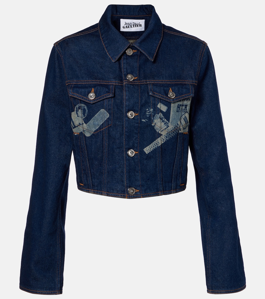Cropped-Jeansjacke | Jean Paul Gaultier