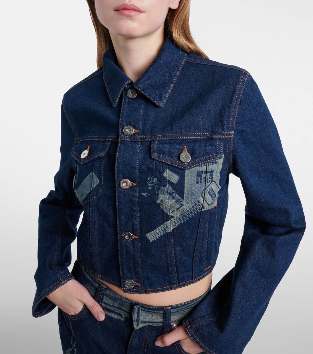 Cropped-Jeansjacke | Jean Paul Gaultier