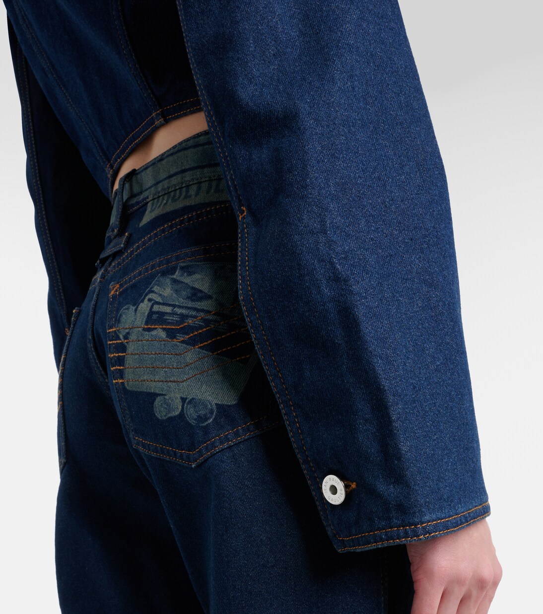 Cropped-Jeansjacke | Jean Paul Gaultier
