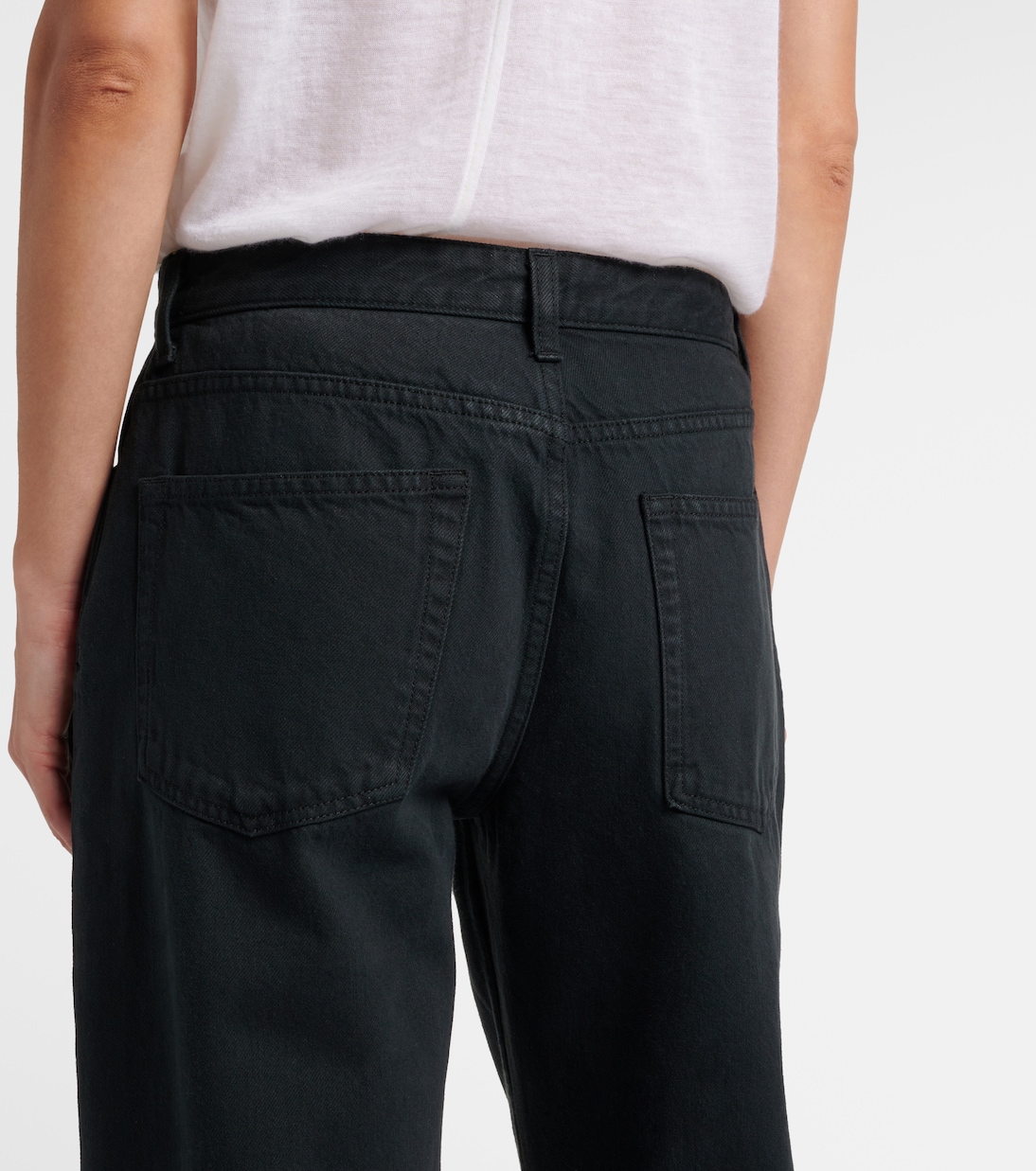 Eglitta low-rise wide-leg jeans | The Row