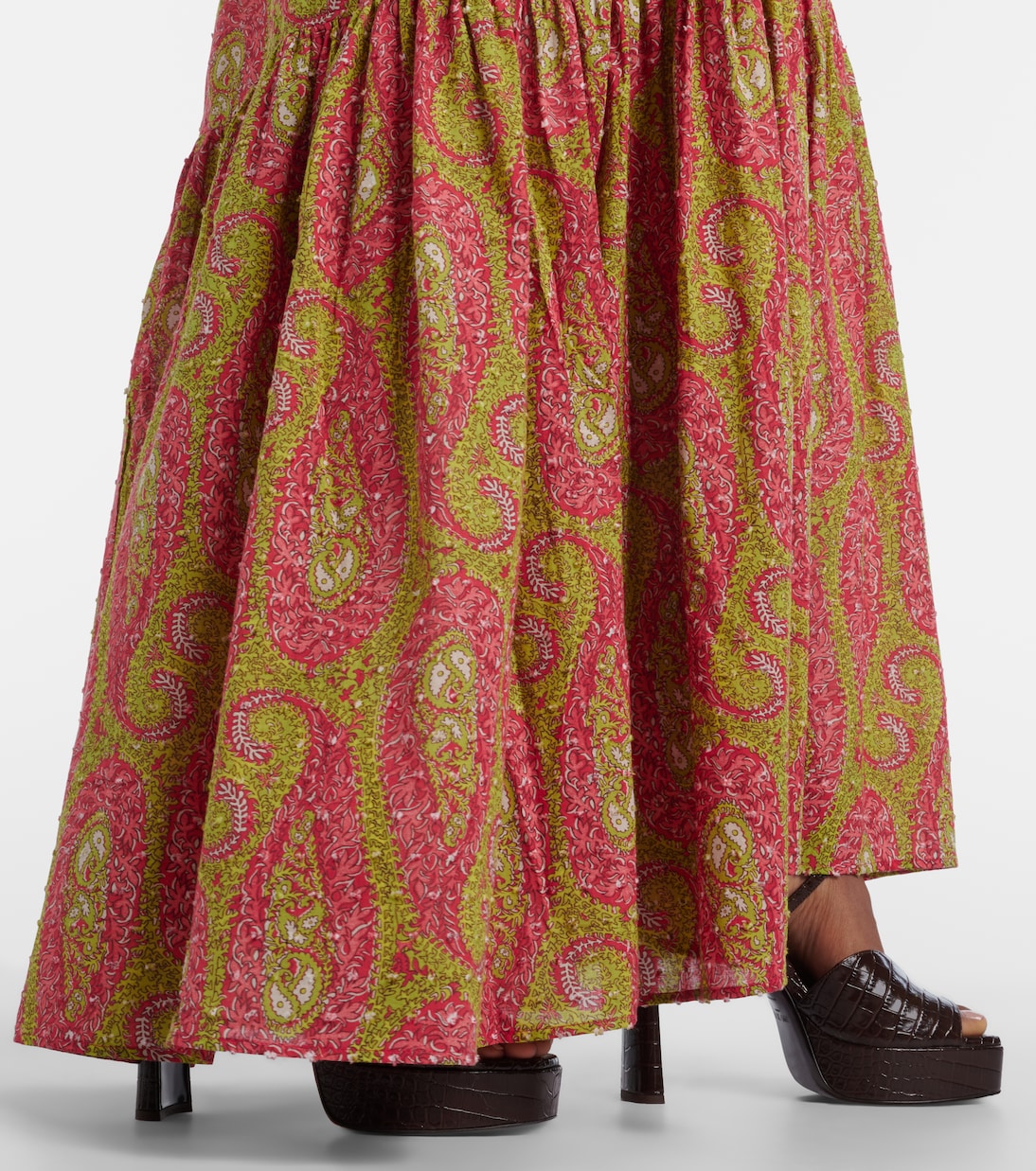 Printed cotton maxi dress | Etro