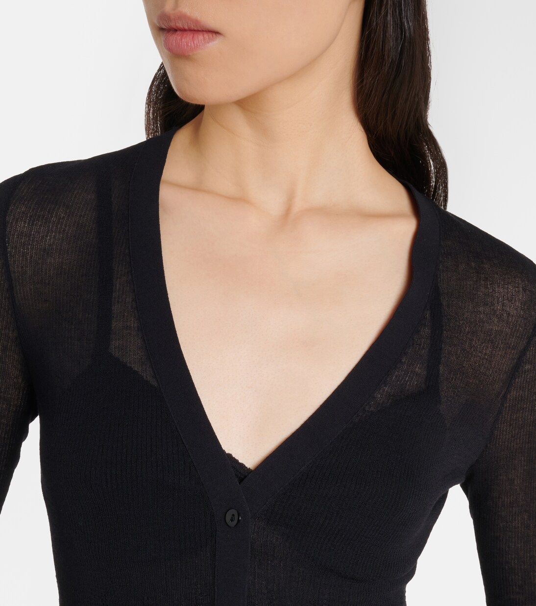 Cotton-blend cardigan | Victoria Beckham